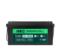 Green Cell Cube AGM VRLA IP54 12V 150Ah - 1364786 - zdjęcie 3